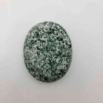 Green and White Jade Worry Stone Palm Stones 2024-07-27