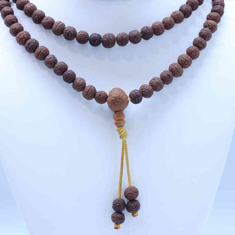 Mala Bead Necklace –  Length: 22in  8mm Beads Malas 2024-07-27