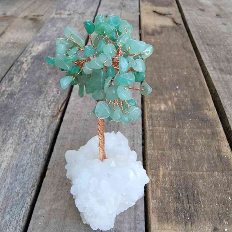 Green Aventurine Crystal Tree Mineral Trees 2024-07-27