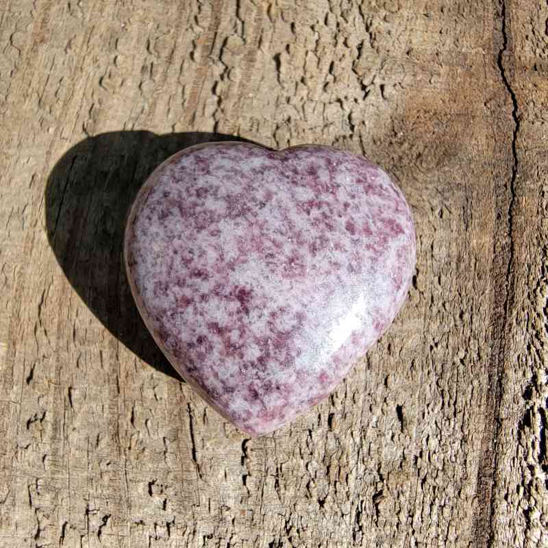 Lepidolite Heart Hearts 2024-07-27