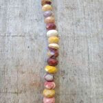 Faceted Mookaite Bead Strand Beads 2024-07-27