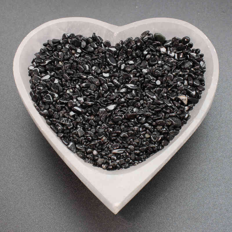 Black Obsidian Chips Tumbles 2024-07-27