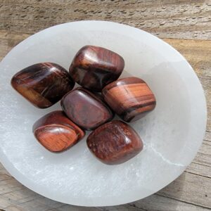 Red Tigers Eye Tumbles