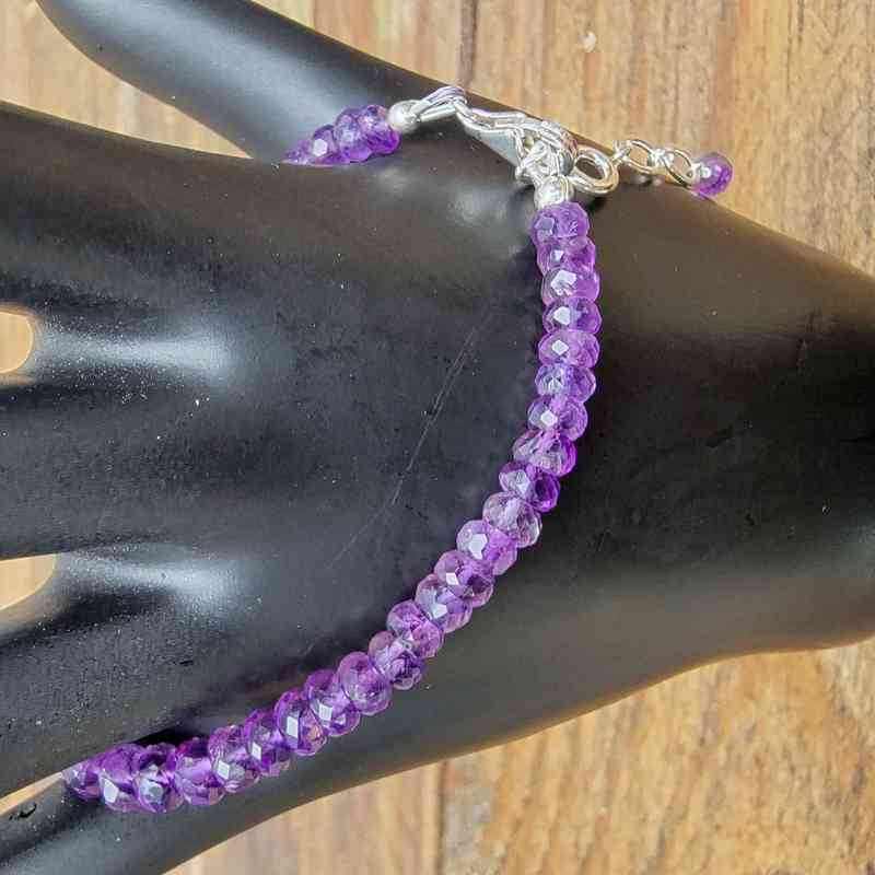 Purple Amethyst Bracelet Bracelets 2024-07-27